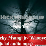 Music Audio : Micky Msangi jr – Waonyeshe | Download