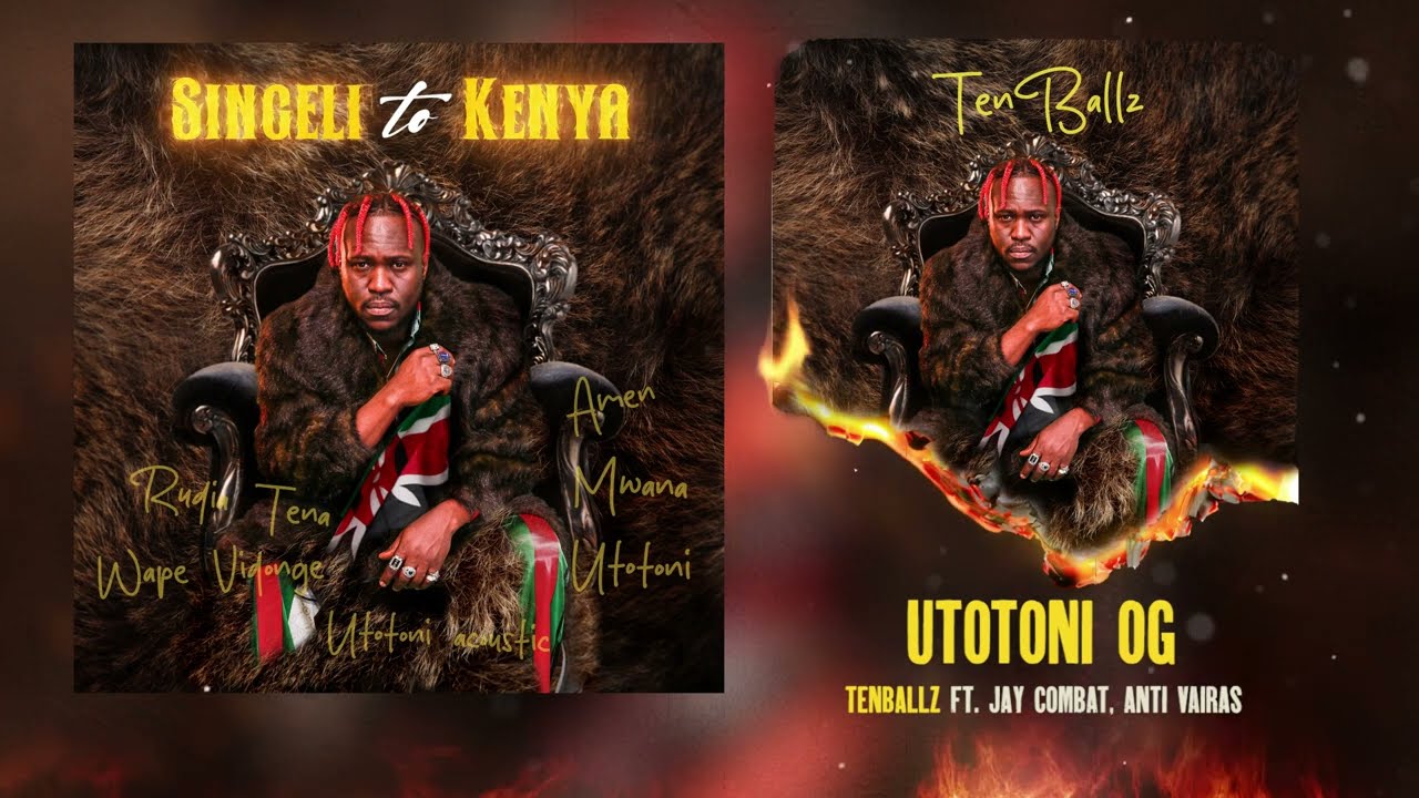 Music Audio : Ten Ballz Ft Jay Combat & Anti Viras – Utotoni Part 2 | Download